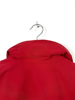 Chaqueta Burberry Clásica Impermeable Retro Roja