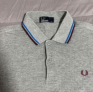Polo Fred Perry Gris