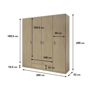 ARMARIOS NUEVOS 2 / 3 / 4 PUERTAS – OFERTA DIRECTA