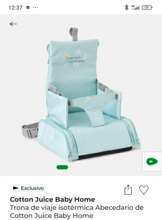 Trona portátil Cotton Juice estrellas 6+