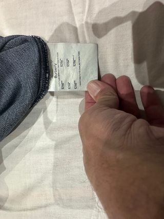 Falda vaquera gris con detalle