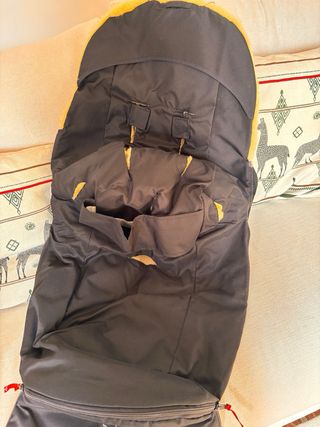 Saco Carrito Kaiser Piel Oveja negro