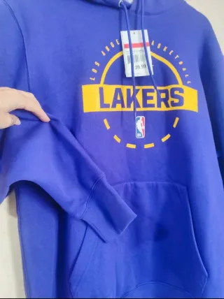 Sudadera Nike Los Angeles Lakers Morada