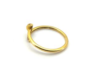 E1803149-0 Anillo Oro 18k 750 Circonita