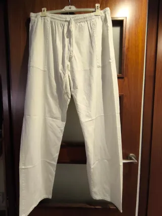 Pantalón Ibiza Blanco Hombre