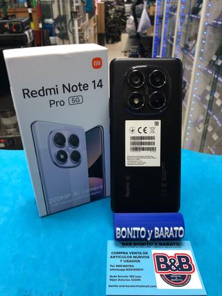 Xiaomi Redmi Note 14 Pro 5G 256GB Plata