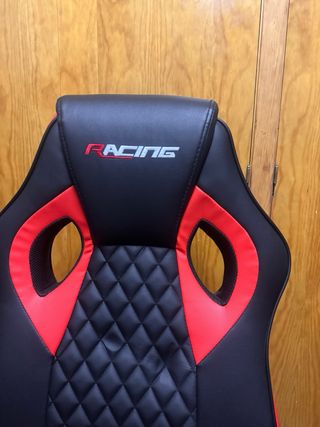 Silla Gamer RACING Negra y Roja