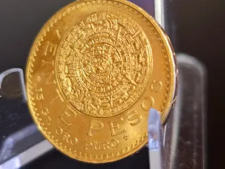 Moneda 20 Pesos Oro Puro