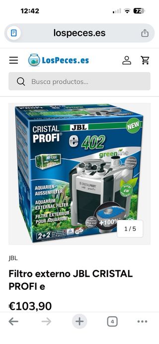 Filtro JBL CristalProfi greenline