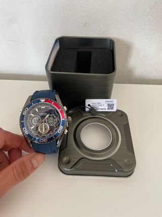 Reloj Fredric Dual Time Nuevo con Caja