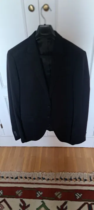 Traje de vestir caballero negro/azul