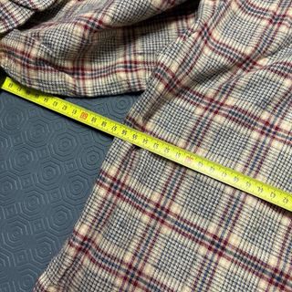 Camisa Flanela Retro Blue M Bege Castanha