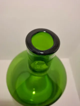 Polspotten Vaso Verde con Tapa Roja