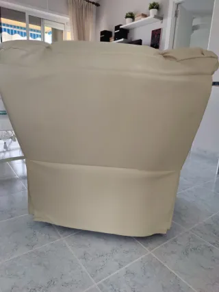 Sillón relax polipiel con masaje,muy comodo