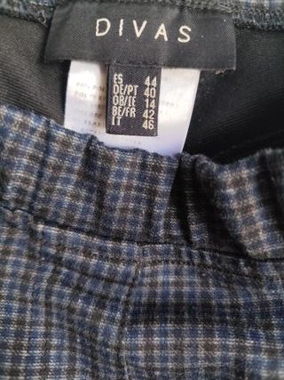 Pantalón de mujer a cuadros