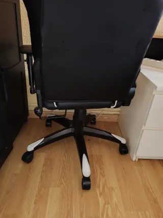 Silla Gaming Drift Negra y Blanca