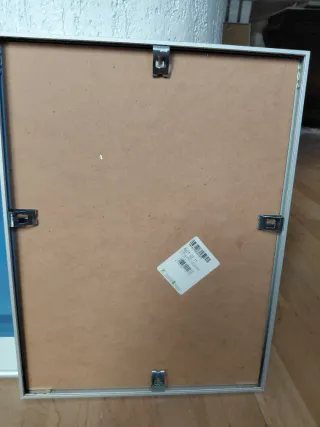 3 Marcos Plateados 30x40 cm