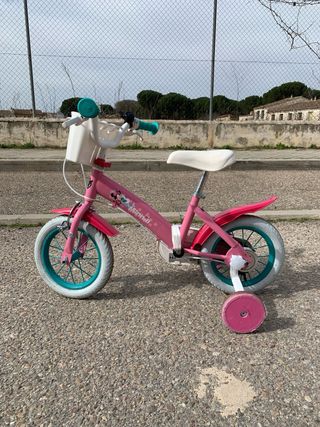 Bicicleta Minnie Mouse 12 pulgadas