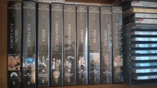 Colección VHS Alfred Hitchcock (Español)