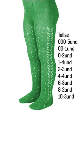 Leotardo calado verde andalucia Condor