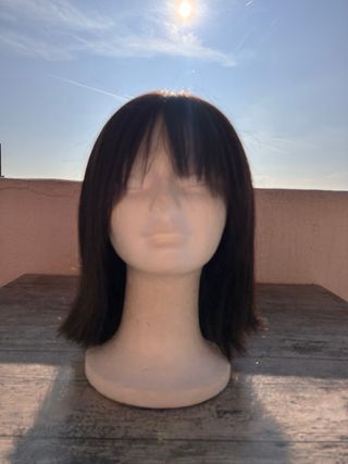 Peluca Oncológica Seminatural marron