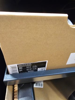 Chanclas Nike Calm Slide Negras Talla 54.5