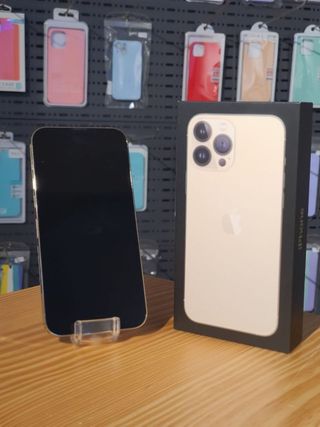 IPHONE 13 PRO MAX 128GB DORADO 100% BATERIA.