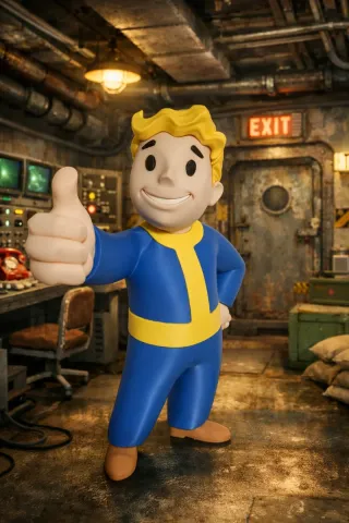 Fallout Vault Boy 25cm