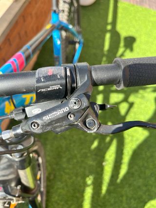 Bicicleta Trek Xcaliber 7 Azul en muy buen estado.