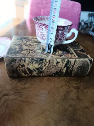 Juego Cartuja de Sevilla 12 Tazas y 12 Platos.