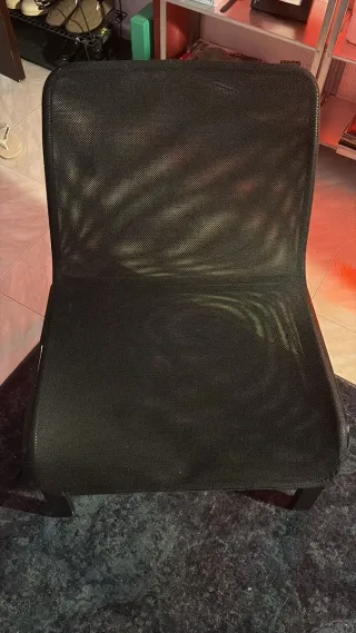 Silla Ikea Malla Negra