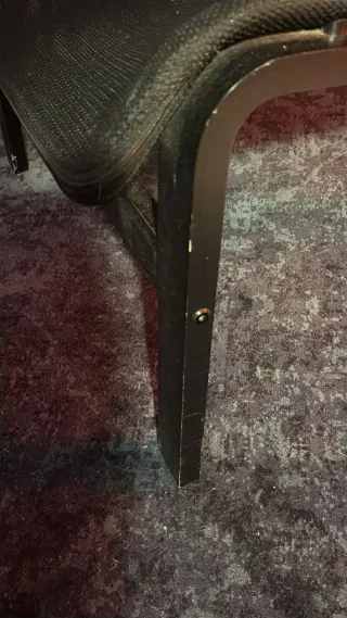 Silla Ikea Malla Negra