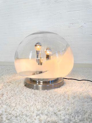 LÁMPARA "BIG BALL". SPACE AGE. 70s