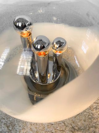 LÁMPARA "BIG BALL". SPACE AGE. 70s