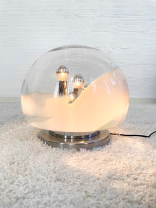 LÁMPARA "BIG BALL". SPACE AGE. 70s