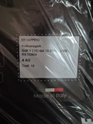 Tappetini su misura Golf 5