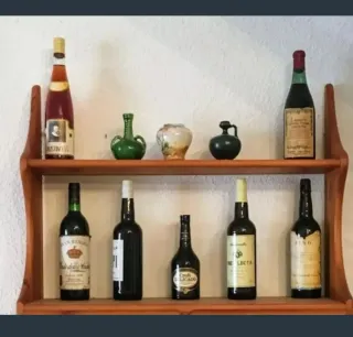 Estantería madera maciza provenzal 77x70