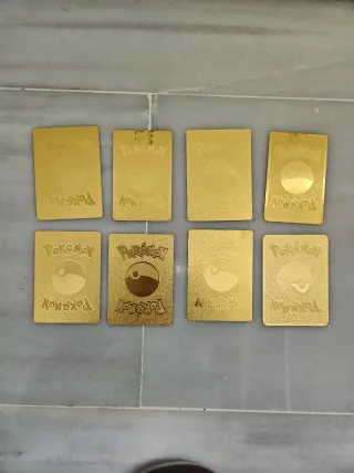 Cartas Pokémon Doradas V VMAX GX