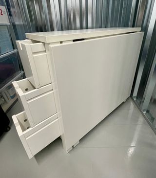 Mesa plegable Ikea blanca Norden