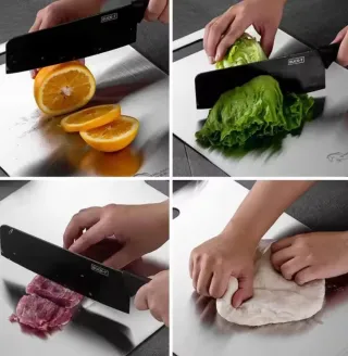 Tagliere Acciaio Inox Rivestito Titanio