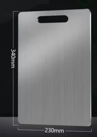 Tagliere Acciaio Inox Rivestito Titanio