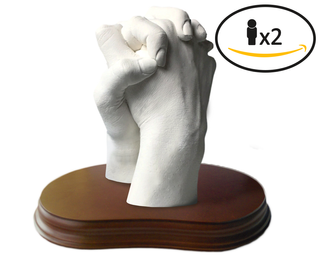 Kit para hacer moldes de manos en escayola