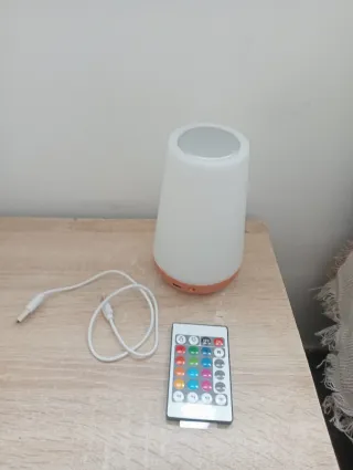 Lámpara LED de colores 15x10 cm