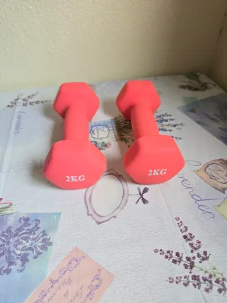 Conjunto de 2 mancuernas de 2kg