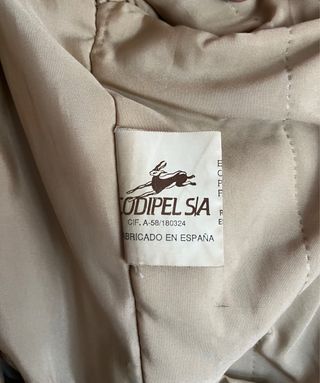 Cazadora Piel Diaz Miguel Talla 48 (L)