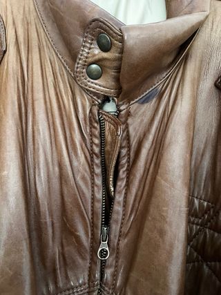 Cazadora Piel Diaz Miguel Talla 48 (L)