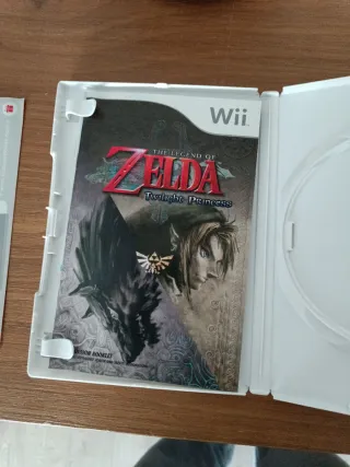 CAJA. Zelda Twilight Princess WII Nintendo