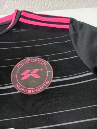 Camiseta Adidas Kings League Negra Niño T.13-14A