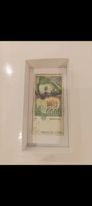 2 Billetes 1000 Pesetas España Colección