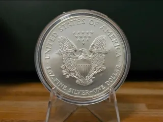 Moneda Plata 9999 American Eagle 2015